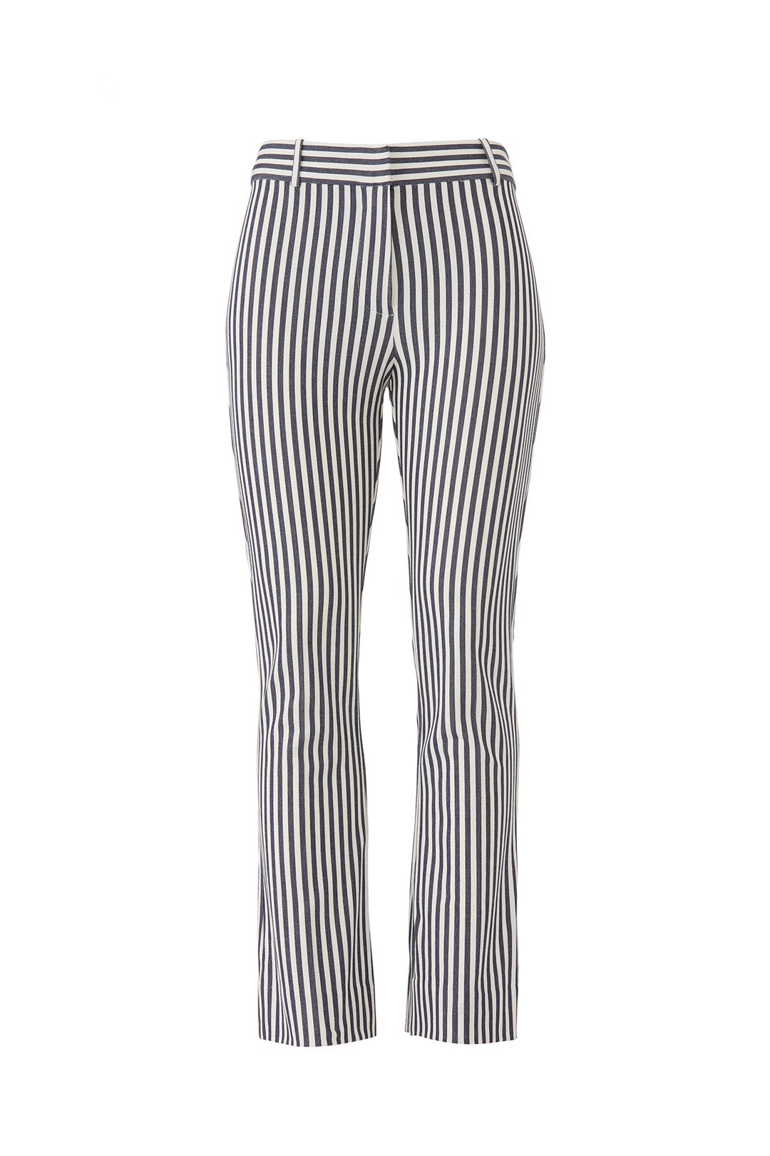 Striped Crop Flare Trousers by Derek Lam 10 Crosby