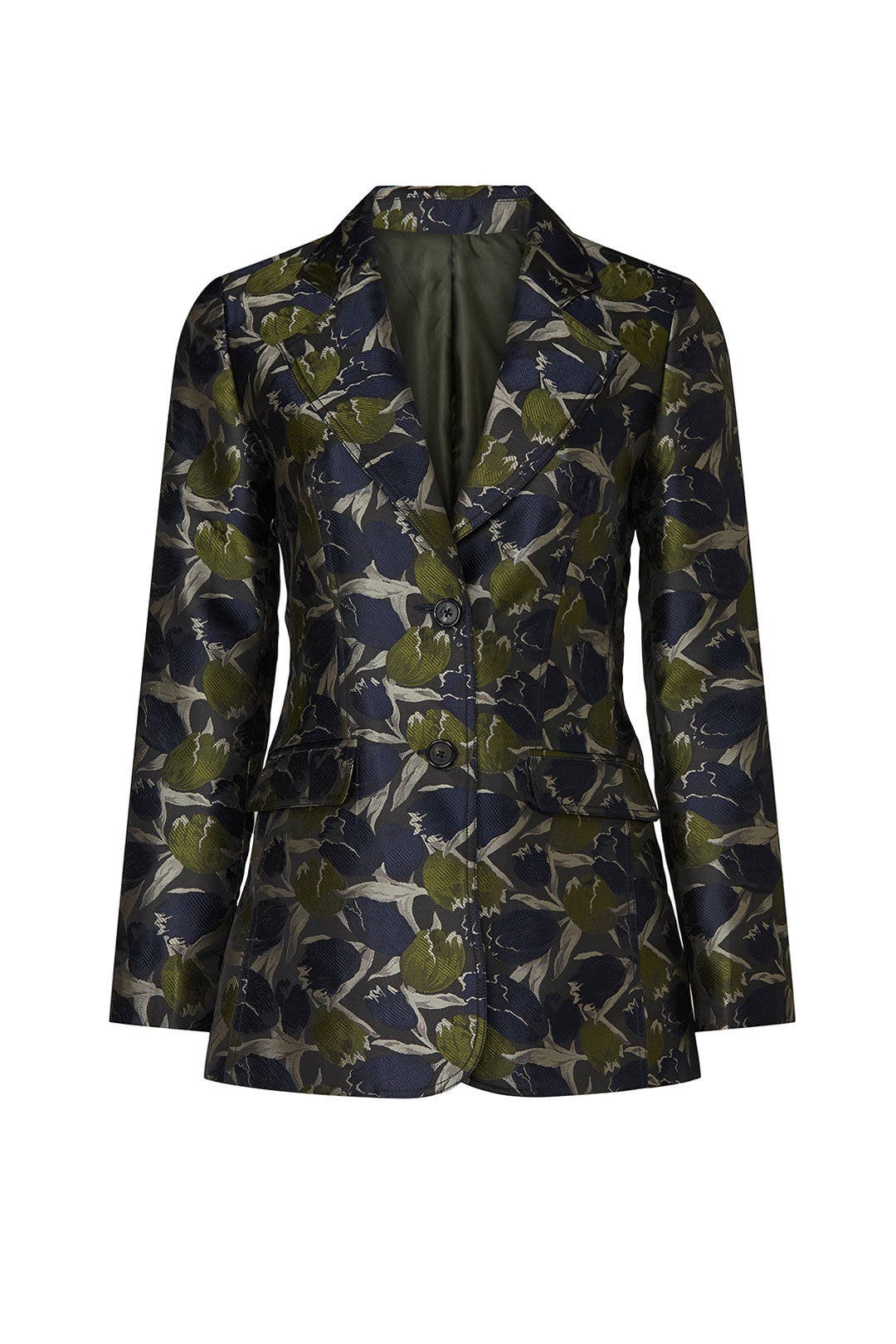 Tulip Print Suit Jacket by Derek Lam 10 Crosby x RTR | Rent the Runway