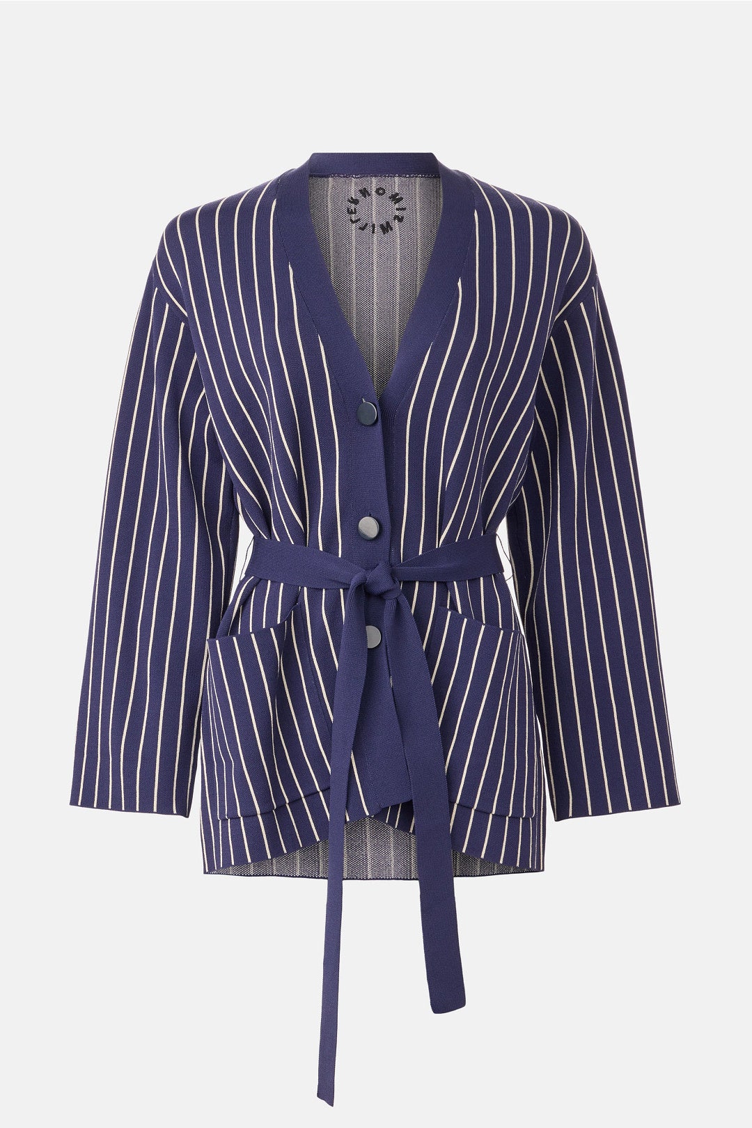 Max Pinstripe Cardigan by SIMONMILLER 4
