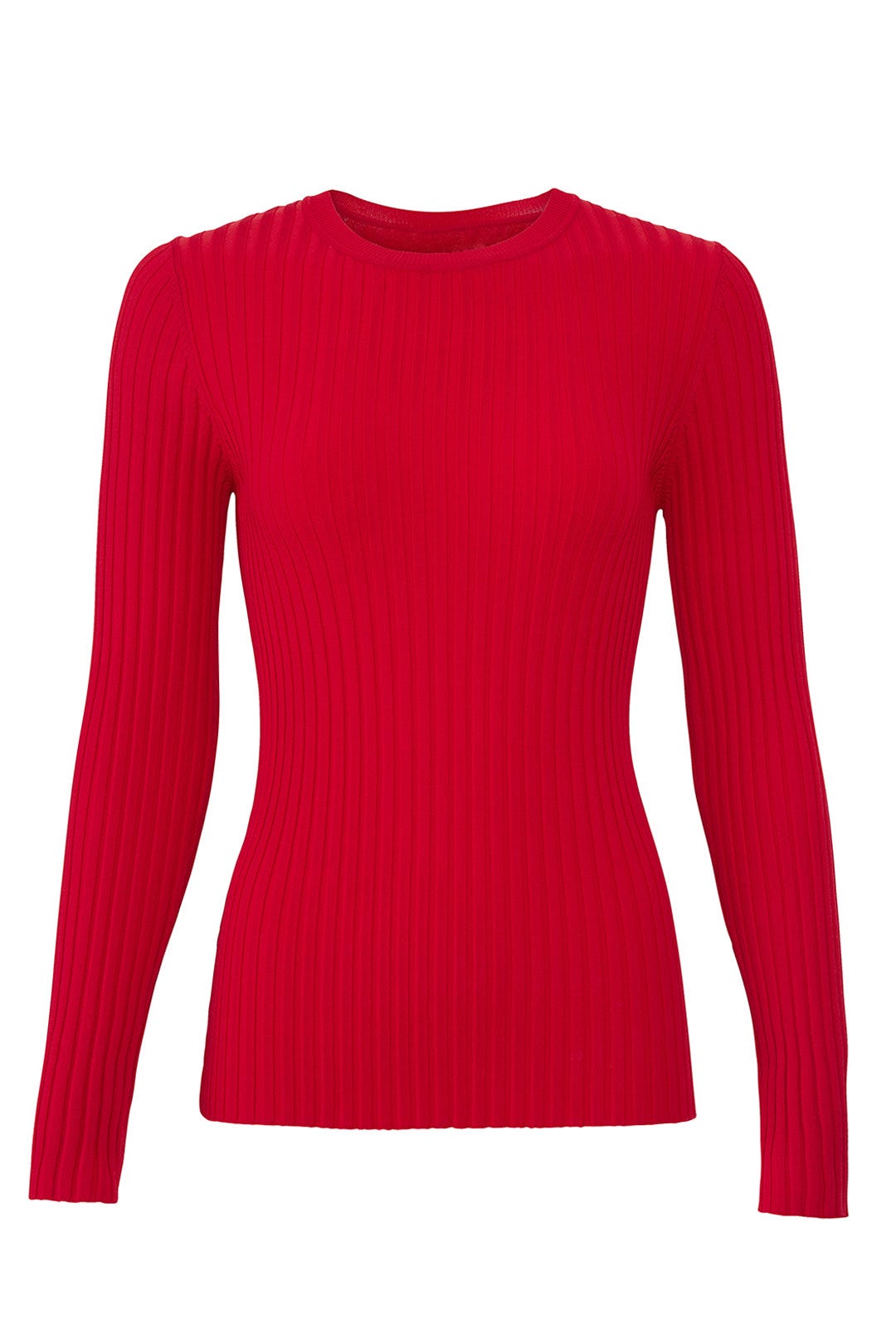 Red Haven Ribbed Sweater by Cynthia Rowley 3