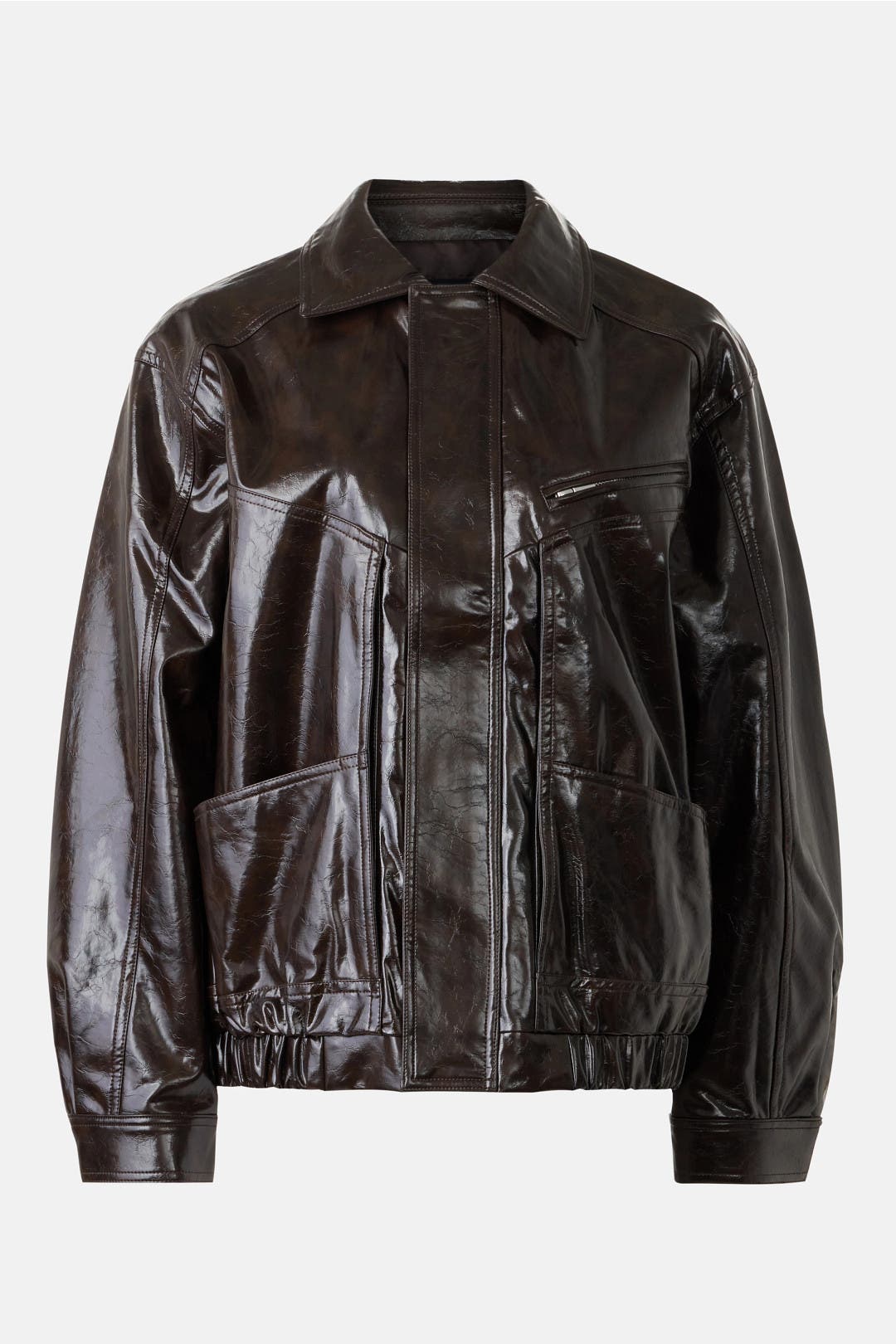 maje ライダースジャケット Maje レザー ライダースジャケット | ブラック | FARFETCH JP