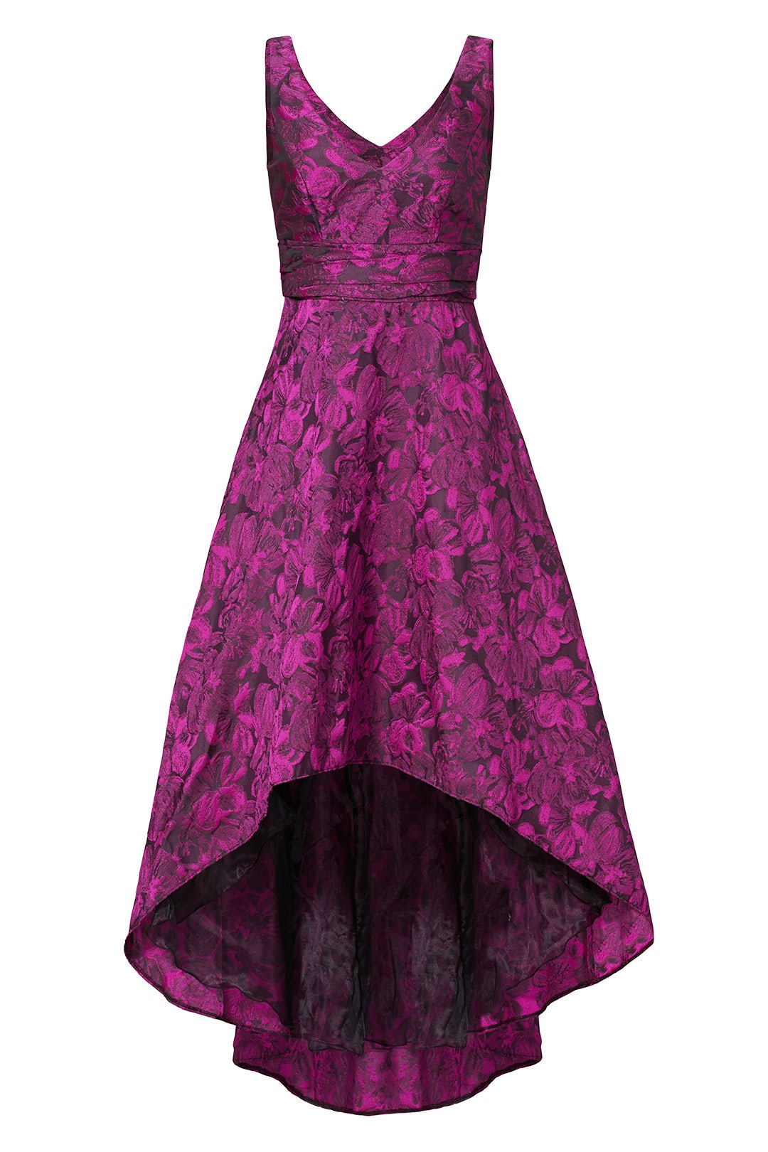 Jasmine Orchid High-Low Gown by pamella by pamella roland 3