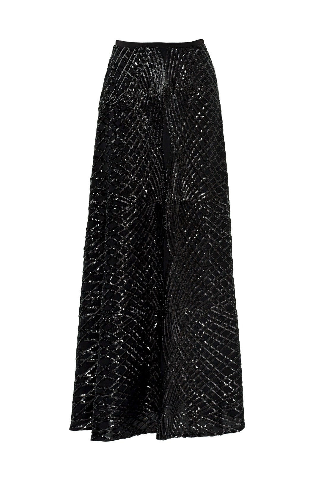 Black Cecilia Maxi Skirt by Slate & Willow