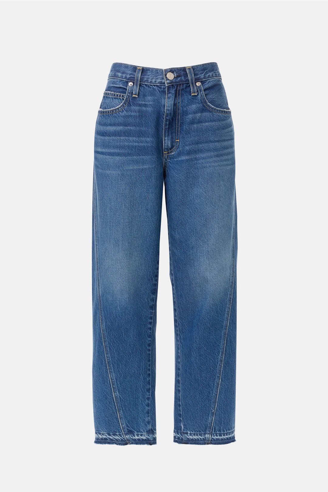Maria Light Wash Twisted Seam Jeans