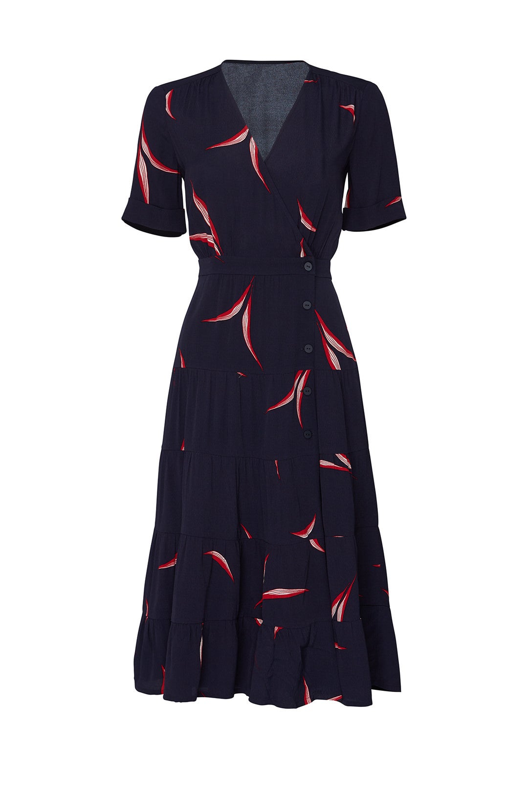 Printed Marine Dress by ba&sh 3