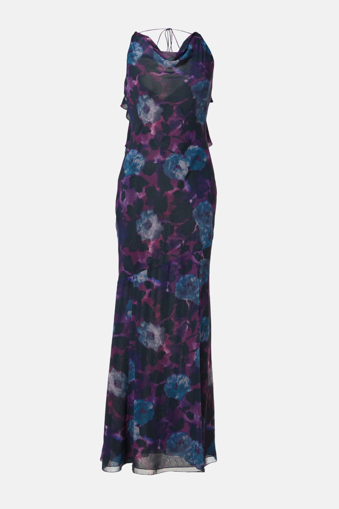 Chiffon Maxi Ruffle Dress by ROTATE Birger Christensen | Rent the