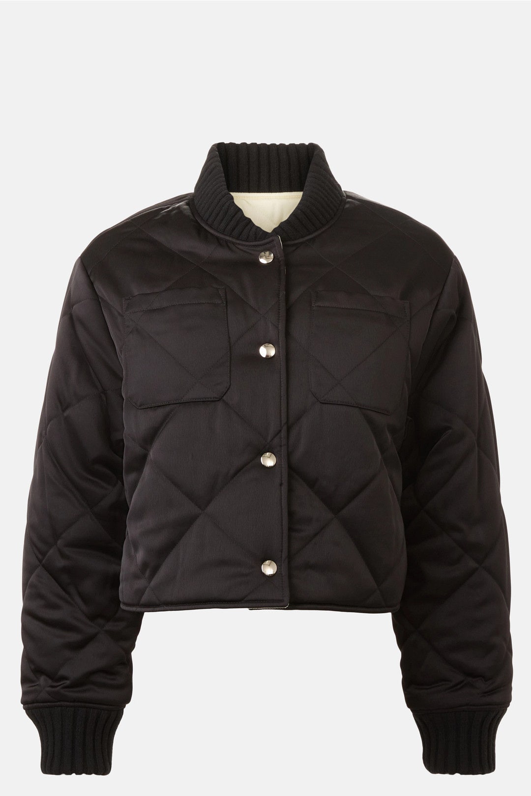 Reversible Cropped Bomber Jacket by PLAN C x RTR 4