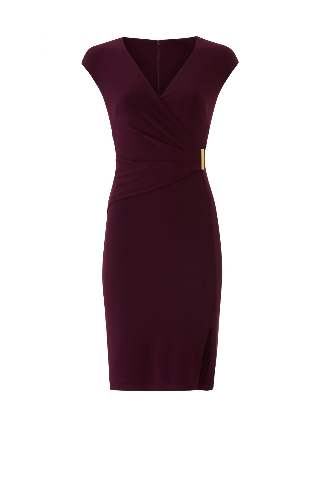 Plum Aideena Dress by Lauren Ralph Lauren