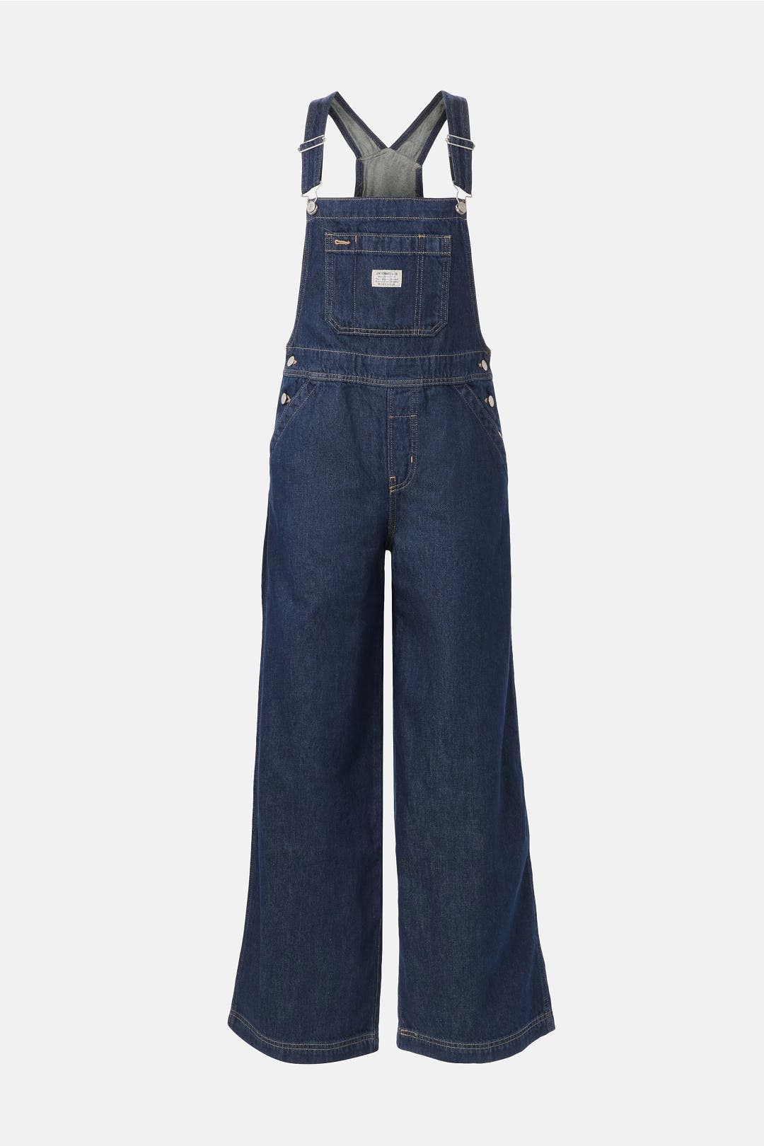Dark Indigo Denim Overalls by Levi's | Rent the Runway