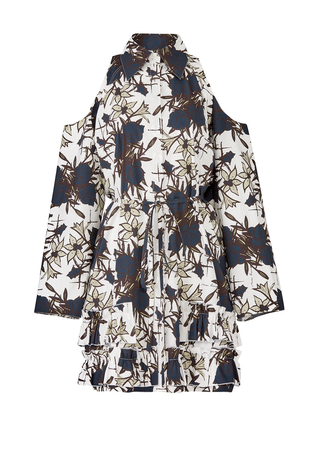 Preppy Floral Dress by Nina Ricci 3