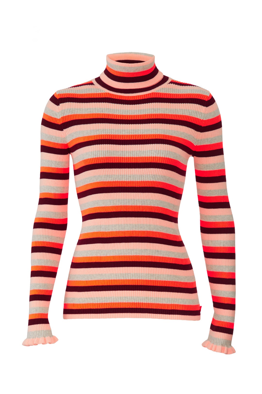 Striped Knit Turtleneck by Scotch & Soda