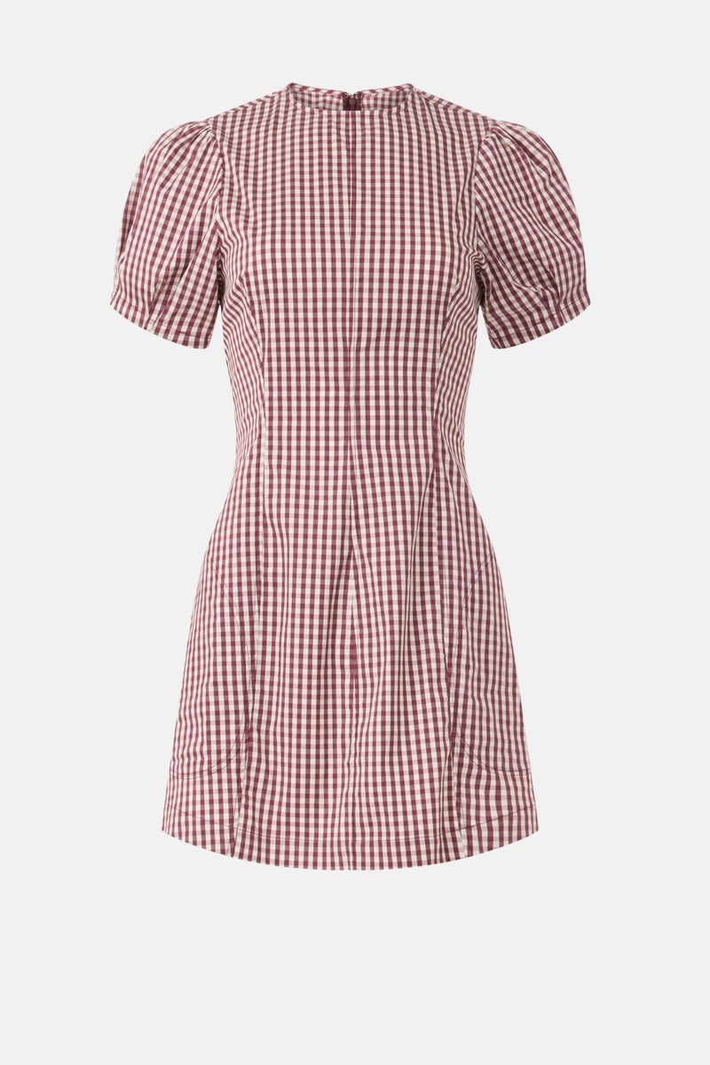 Puff Sleeve Peplum Mini Dress by WEWOREWHAT - Photo 4