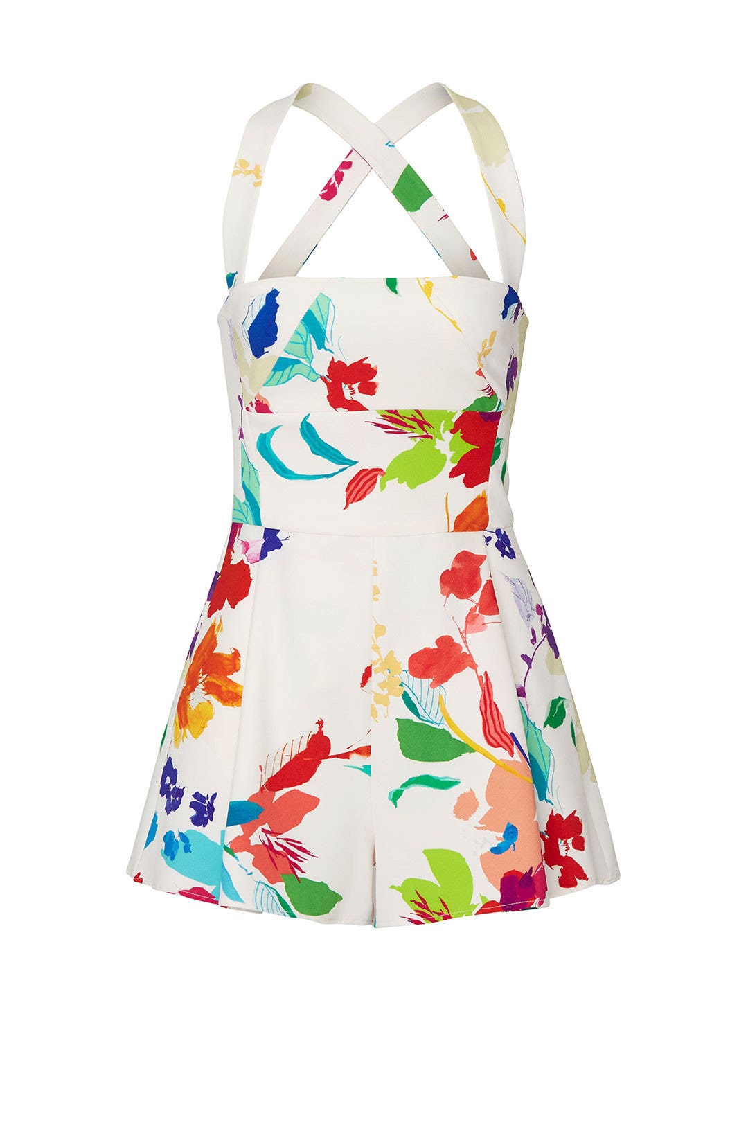 Stretch Techno Emerson Romper by Black Halo 4