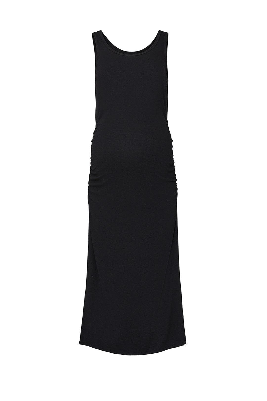 Ribbed Maternity Midi Dress by Ingrid & Isabel 4