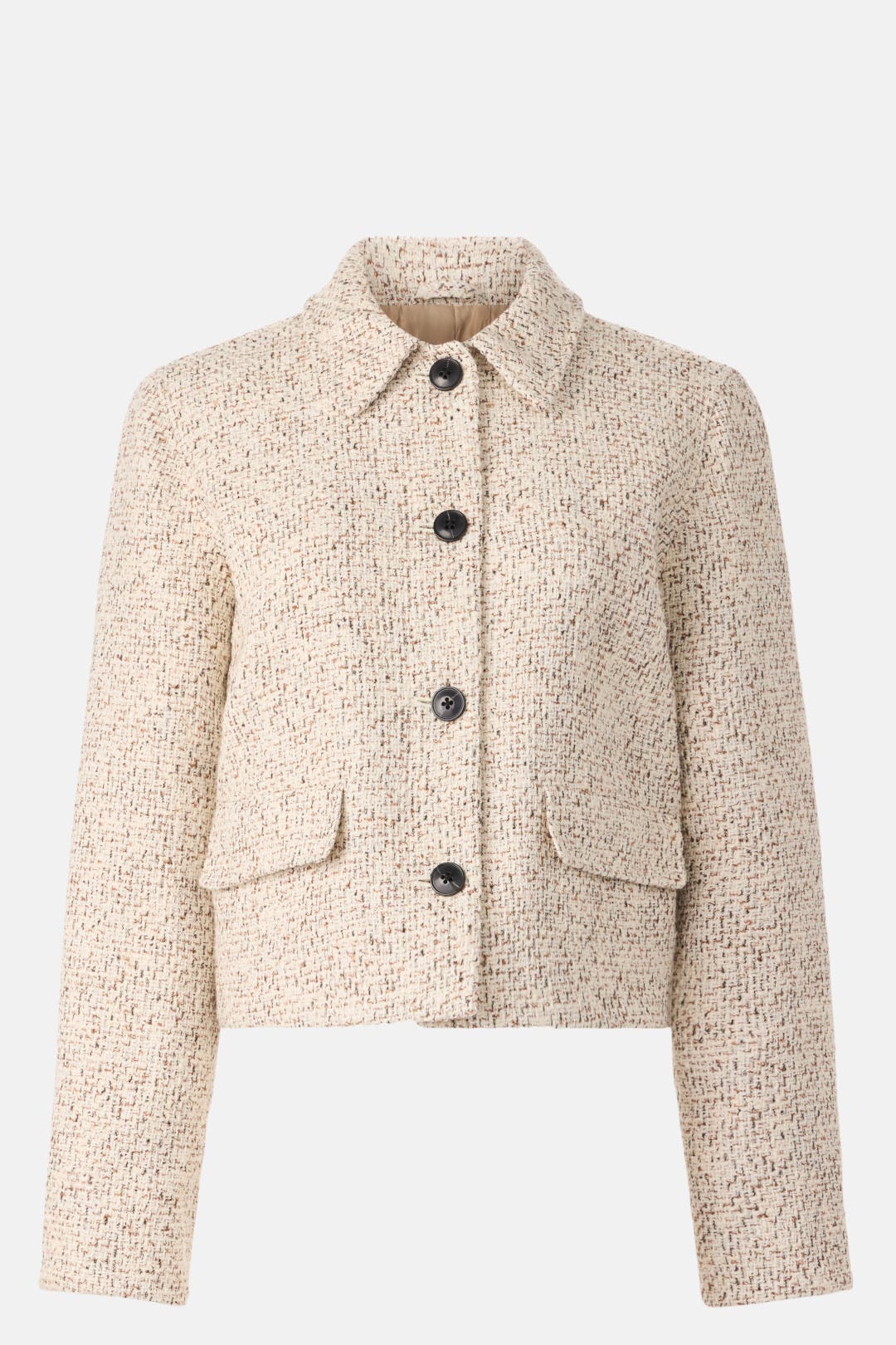 AMAIL Tweed big collar コート Tweed Shirt Collar Jacket by Madewell | Rent the Runway