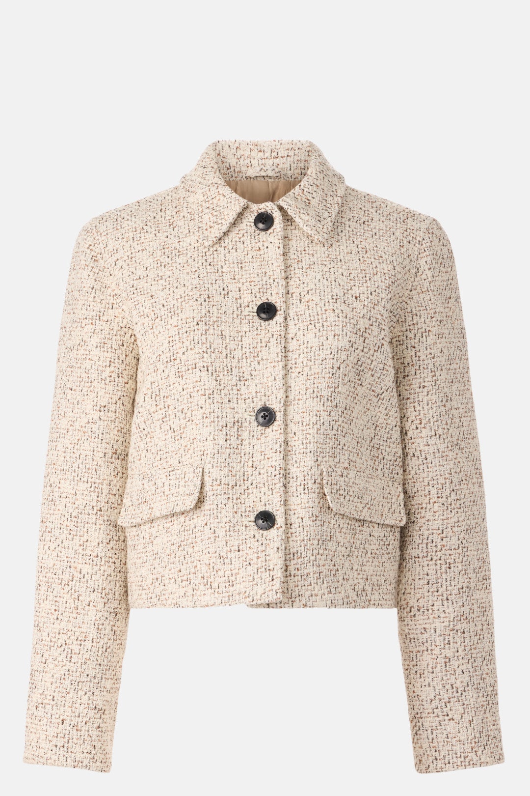 Tweed Shirt Collar Jacket by Madewell 4