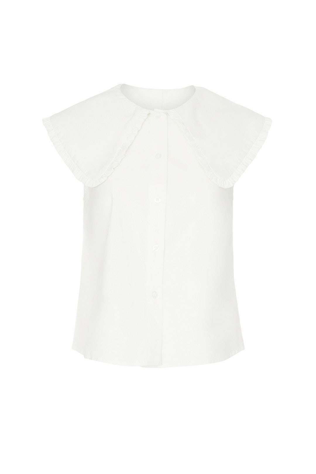 Ruffle Collar Top by WEWOREWHAT 4