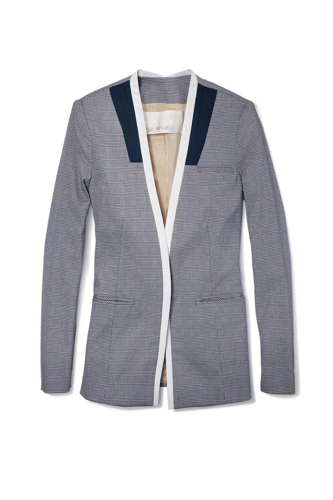 Glen Plaid Jacket by Yigal Azrouël