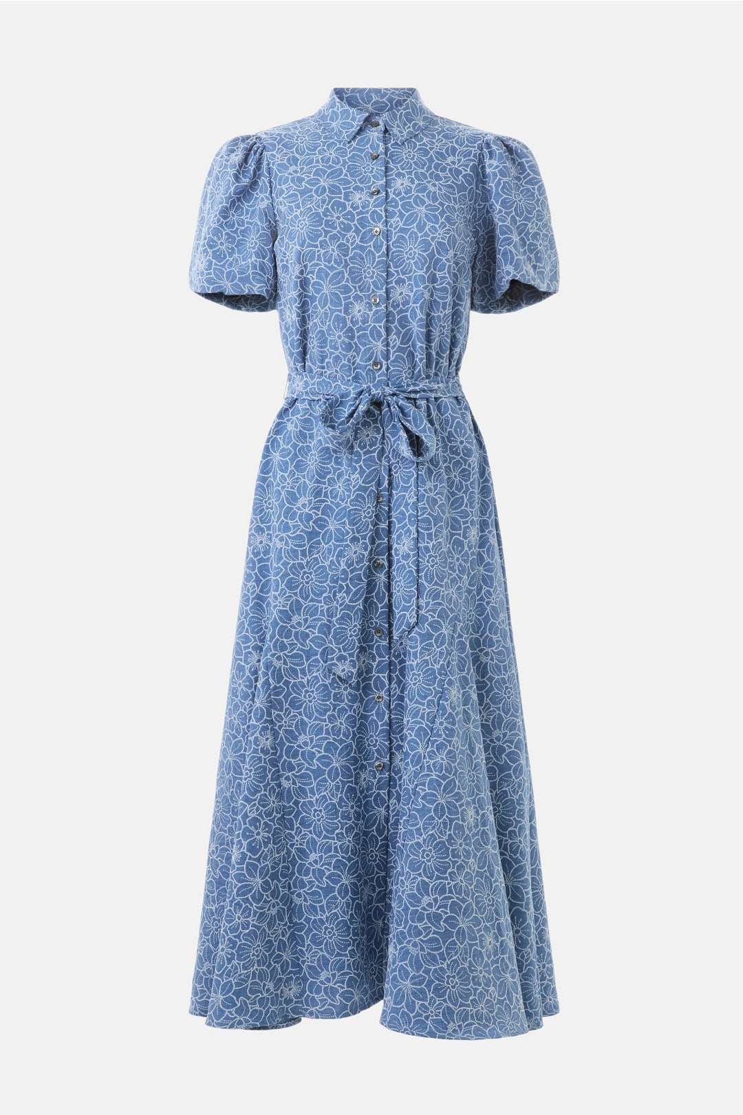 Daisy Chambray Button Front Dress by CeCe 4