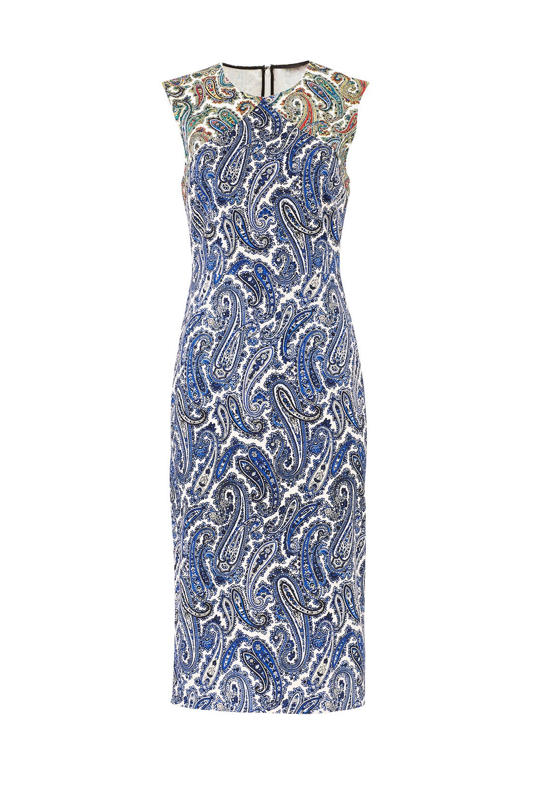 Paisley Sleeveless Sheath by Diane von Furstenberg