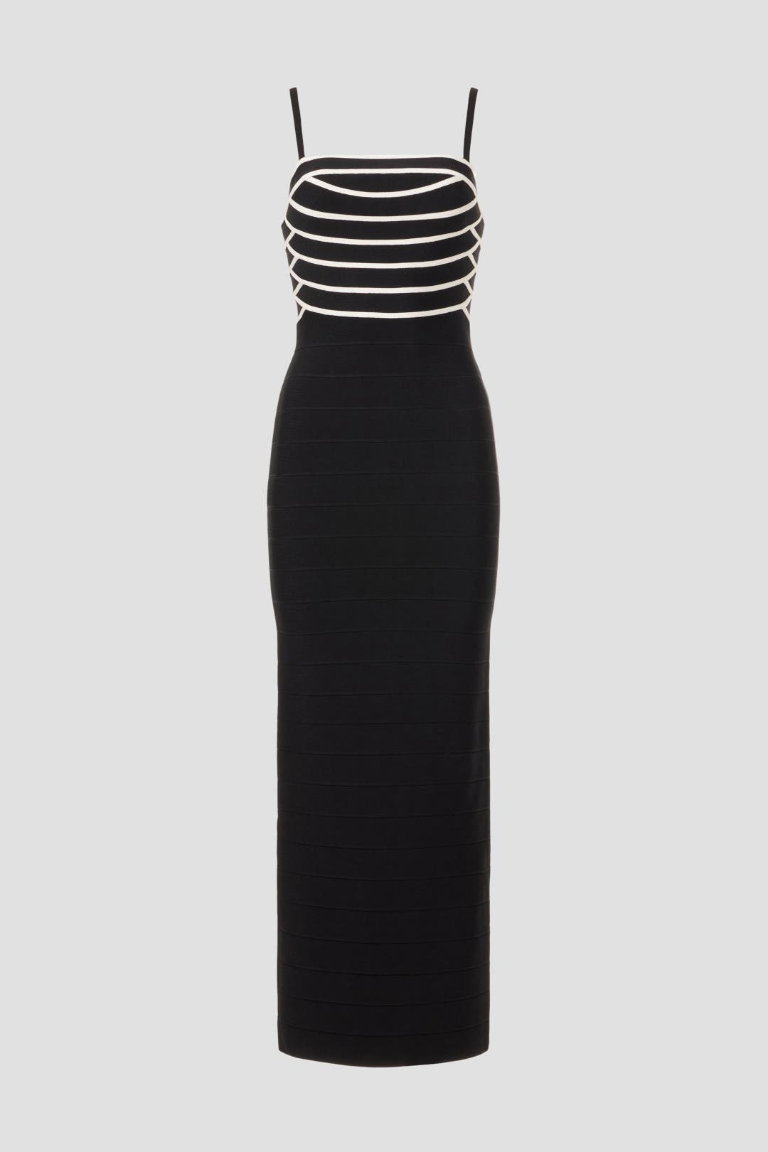 Striped Bandage Gown by Hervé Léger | Rent the Runway