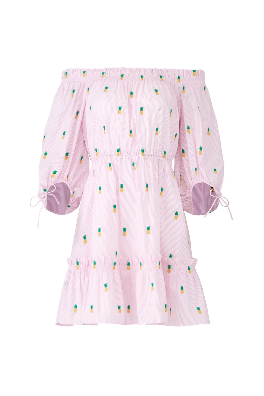 Pineapple Off Shoulder Dress by kate spade new york 3