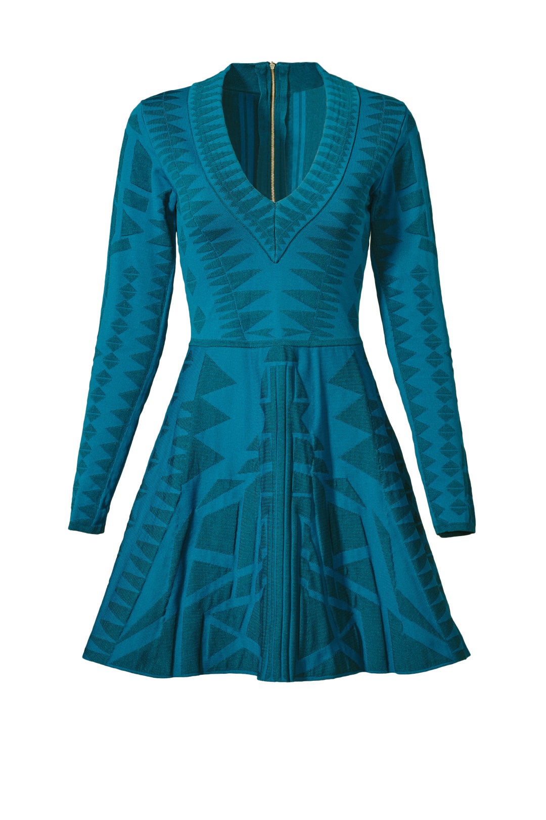 Teal Napa Knit Dress by Parker 3