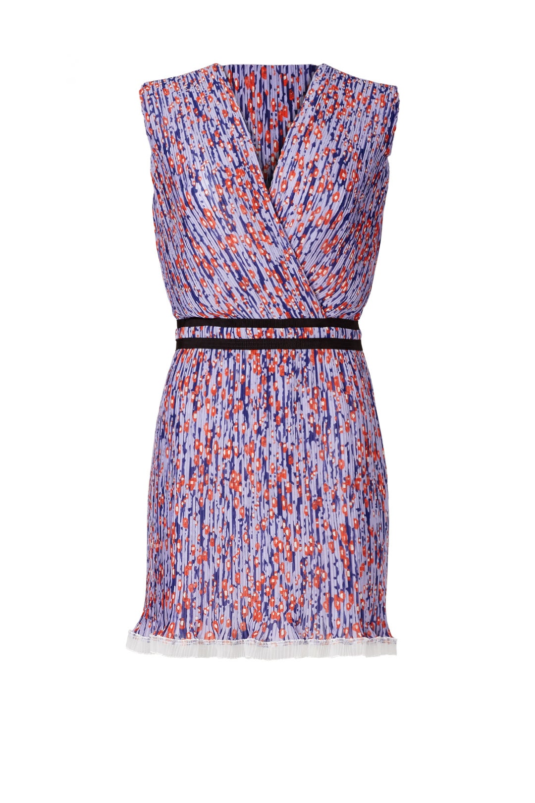 Poppy Printed Georgette Dress by Carven 3