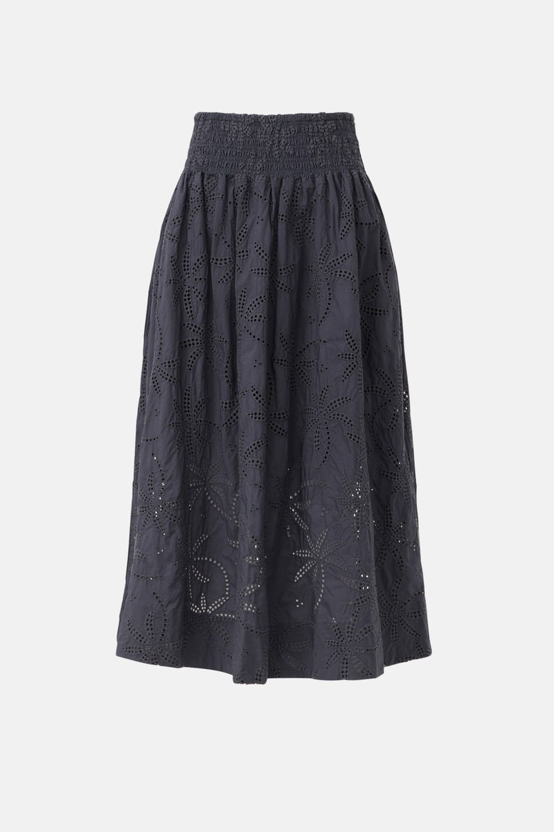 Bea Eyelet Midi Skirt by Marine Layer - Photo 4