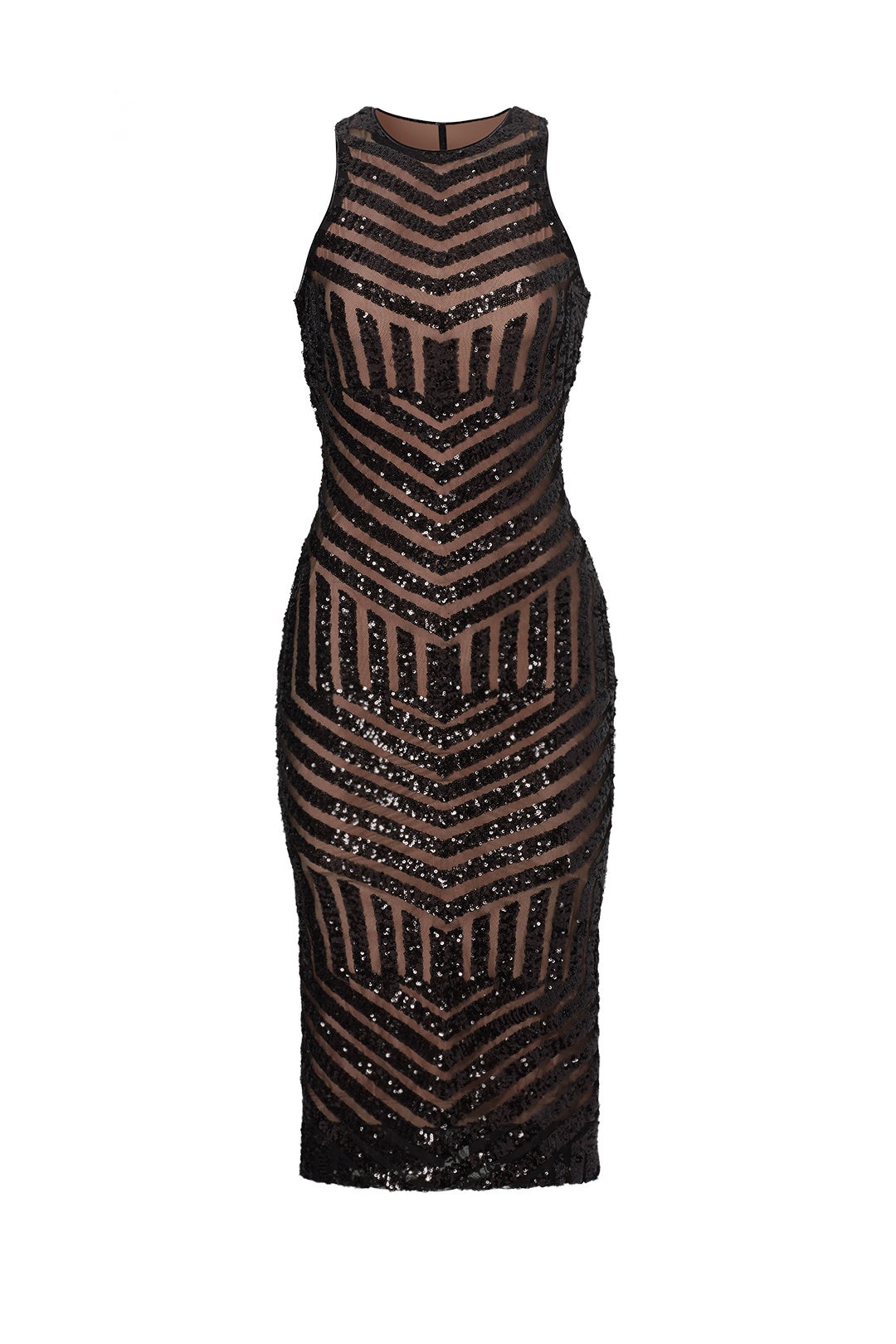 Black Sequin Susie Dress by Slate & Willow