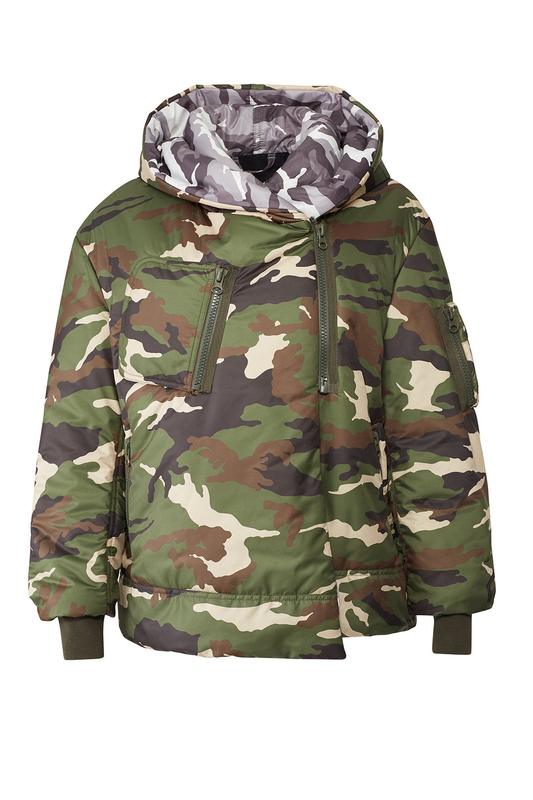 Camo Big Blanket Coat by Bacon 3
