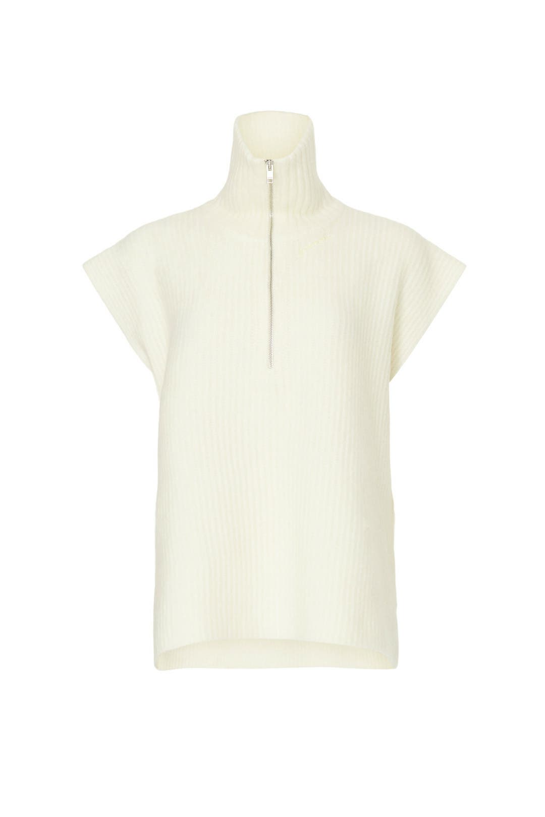 Oversized Zipper Vest by GANNI for 70 Rent the Runway