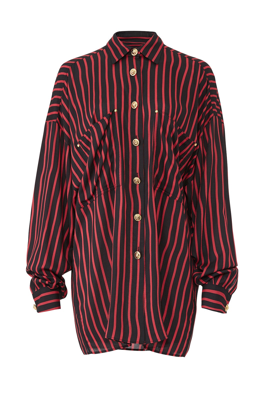 Oversize Stripe Shirt by The Kooples