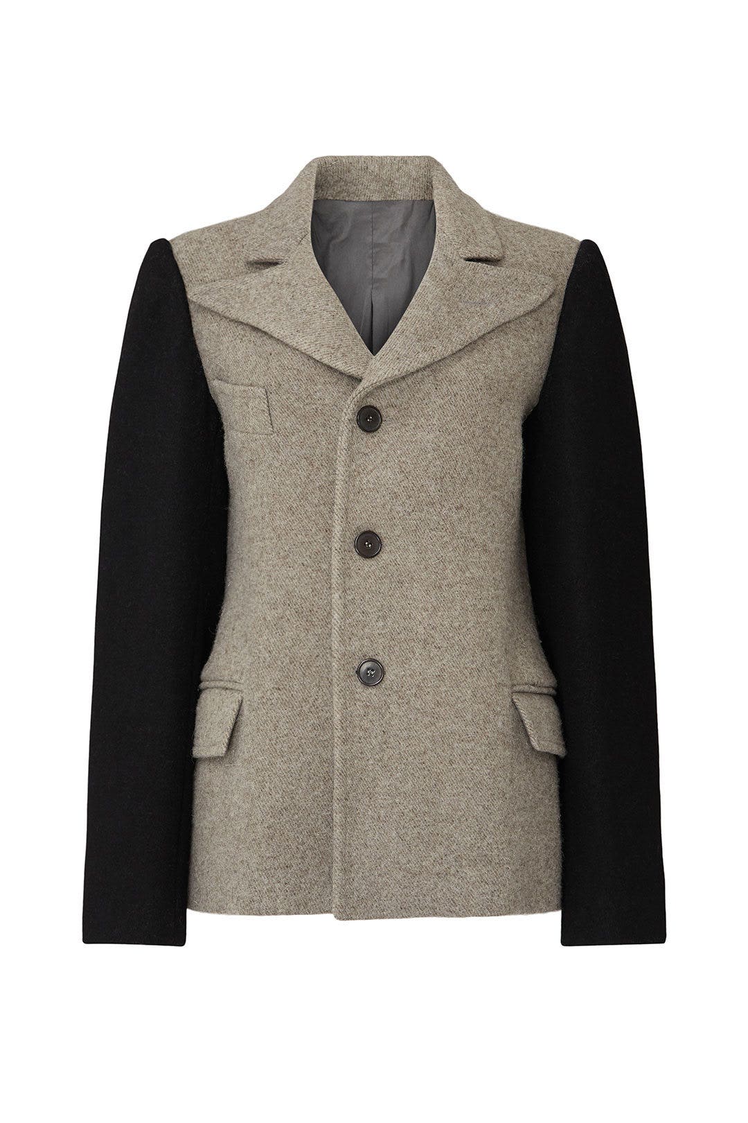 Overdyed Twill Jacket by Maison Margiela