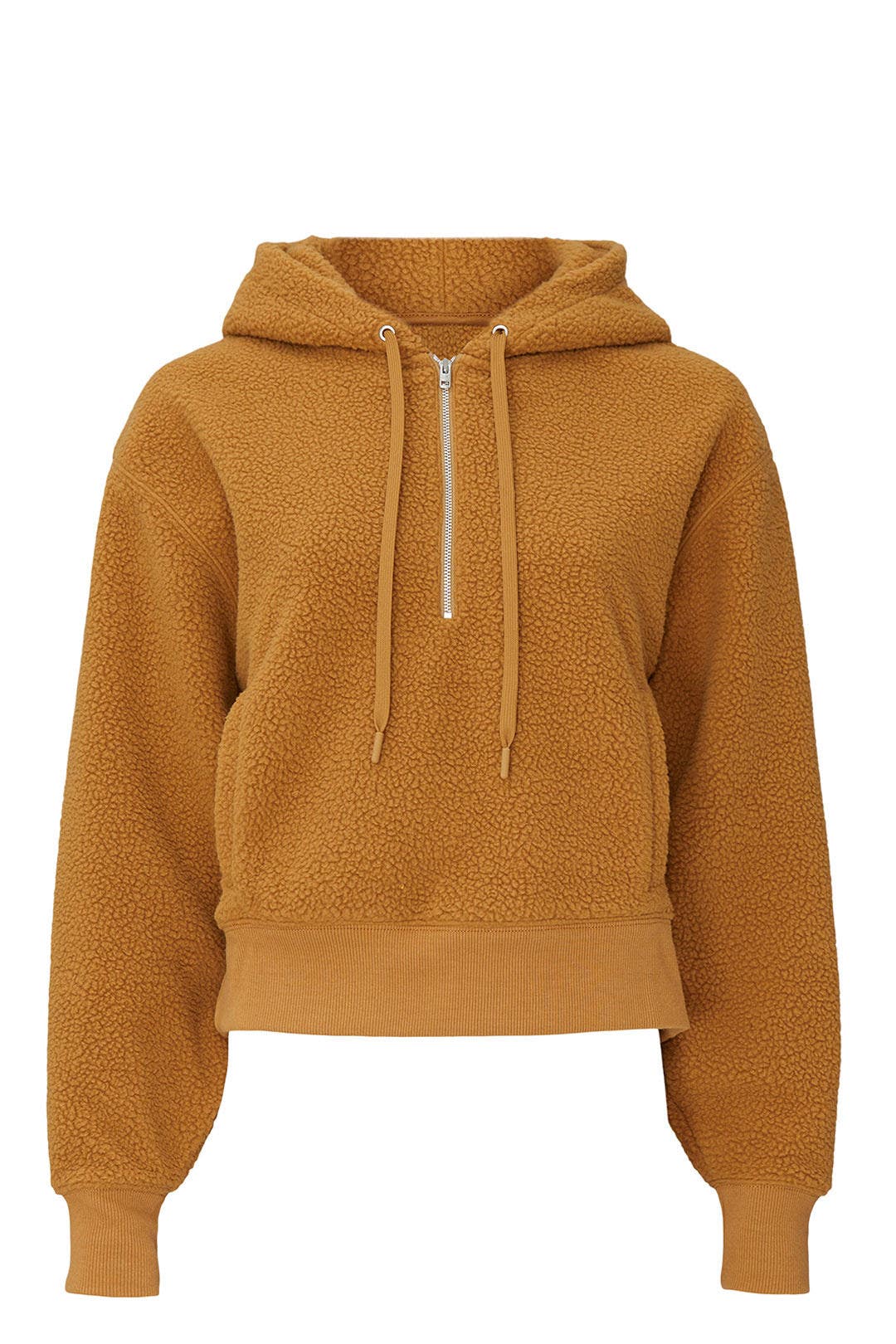 Faux Sherling Teddy Quarter Zip by Club Monaco 4