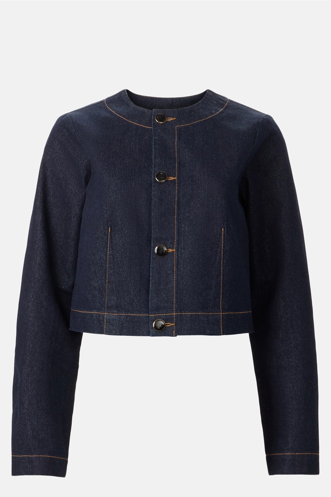 Button Front Denim Jacket by Derek Lam 10 Crosby x RTR 4
