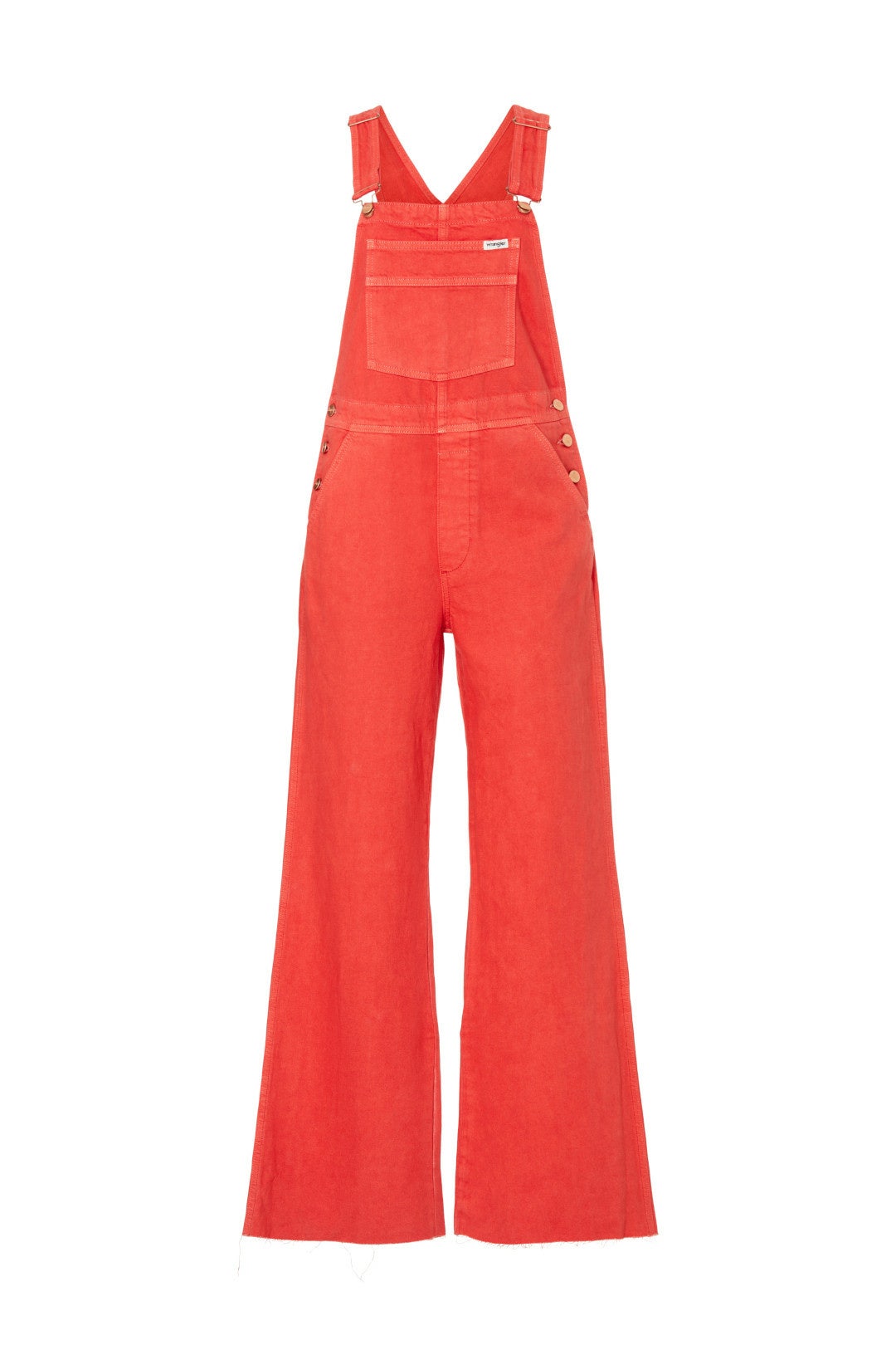 Red Flare Overalls by WRANGLER 4