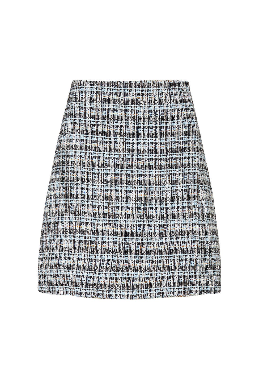 Blue Tweed Skirt by Adam Lippes x RTR 4