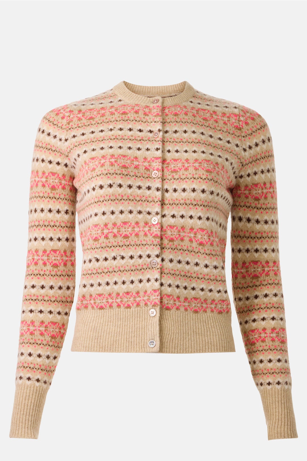 Rosie FairIsle Cardigan by Ann Mashburn 4