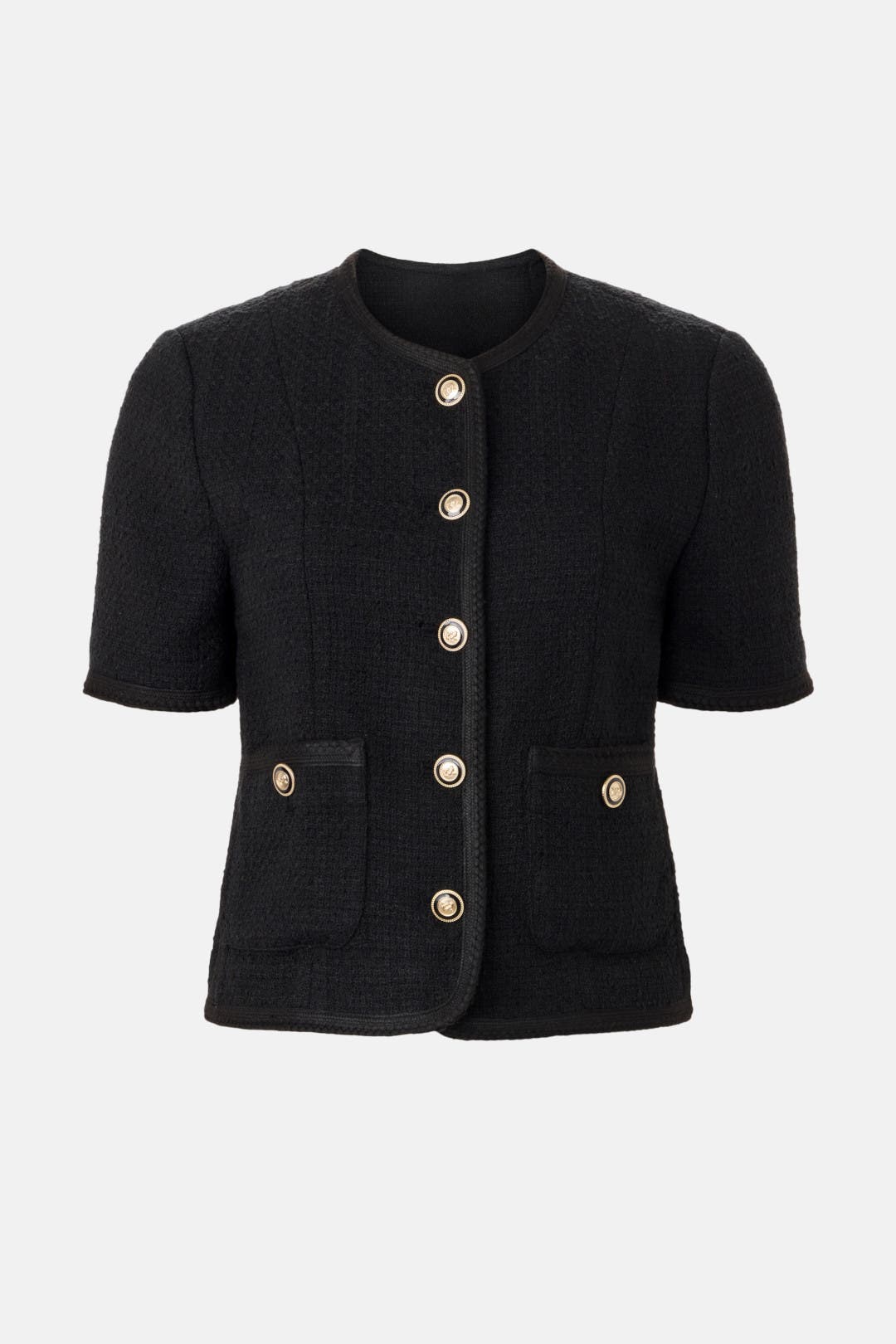 dium summer tweed over size jacket ブラック Designer fashion, Seoul-fully created | W Concept