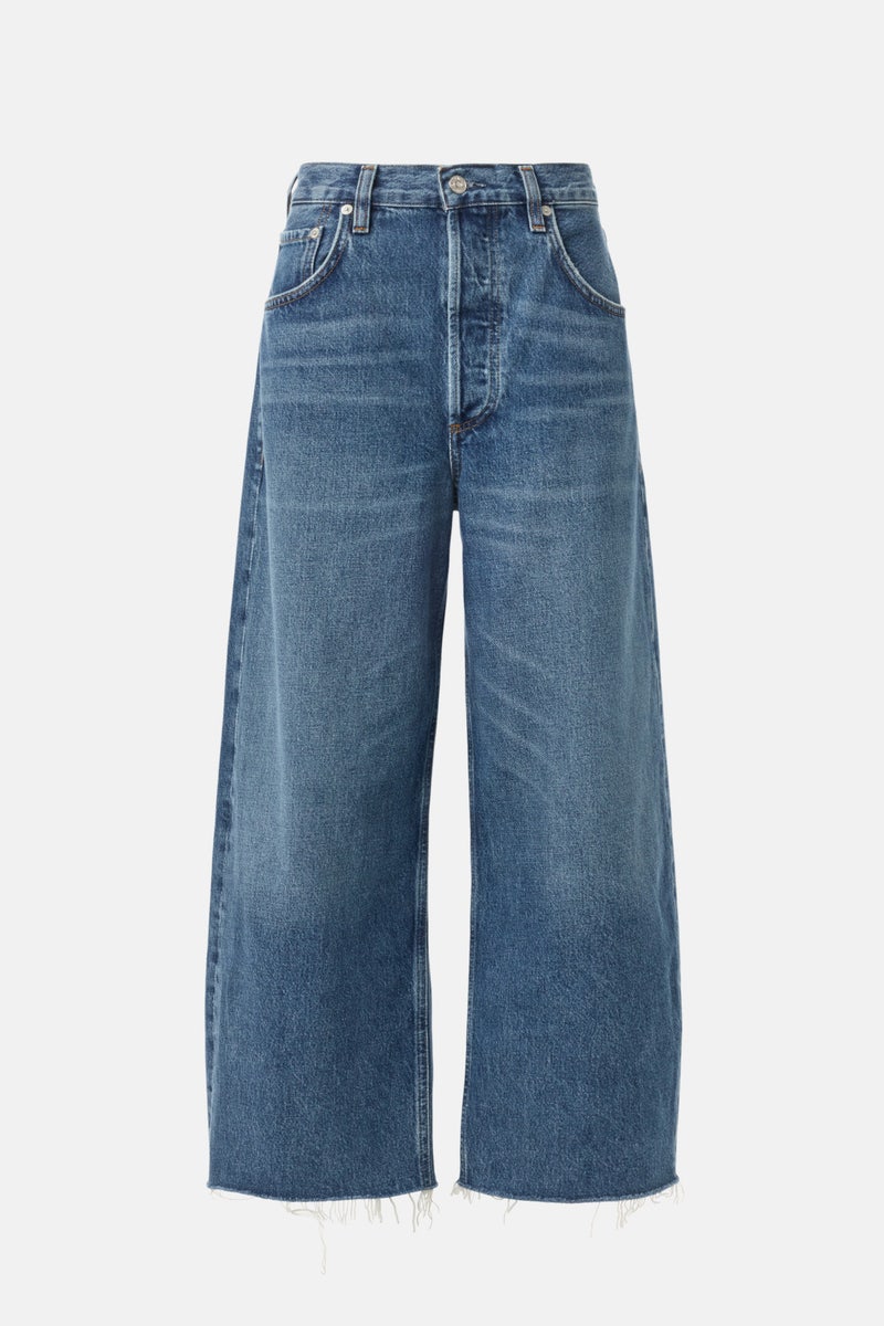 Ayla Raw Hem Cropped Wide Leg Jeans by Citizens of Humanity - Photo 4
