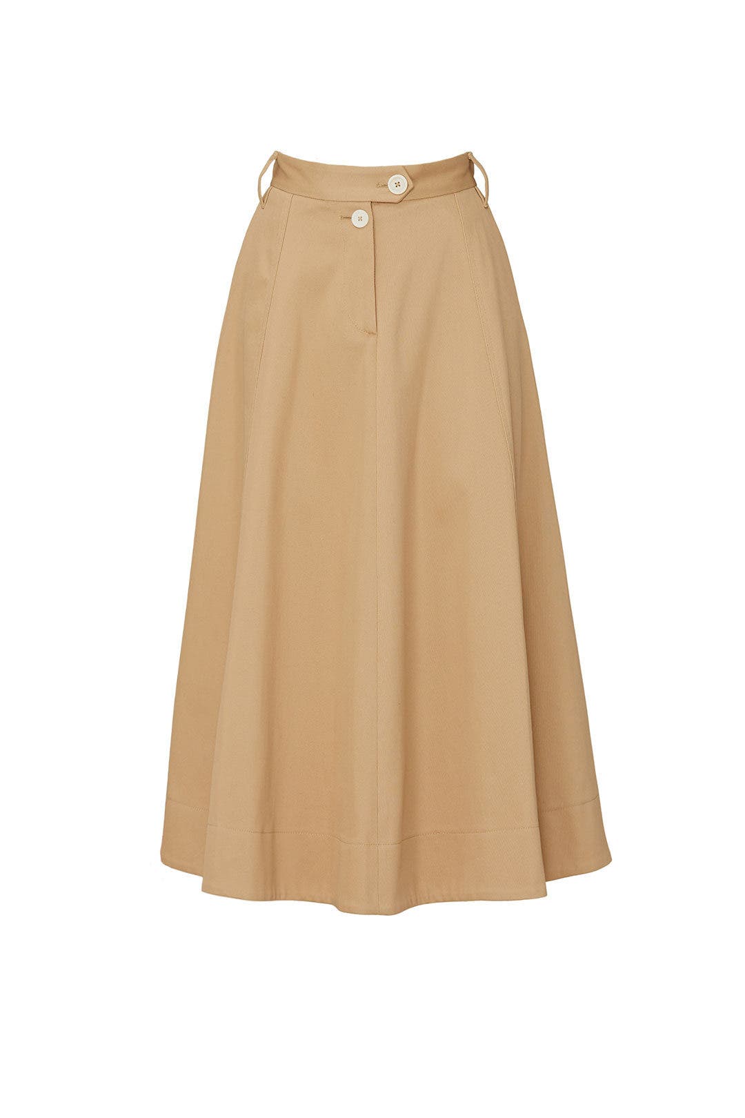 【in a row】Midi chino skirt MAISON MARGIELA | Skater Chino Midi Skirt | Women | Lane