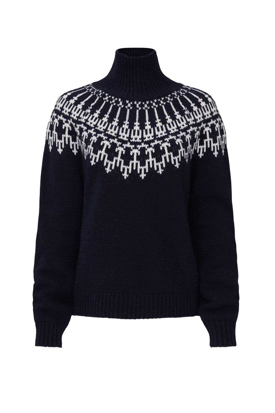 Navy Fair Isle Sweater by Tory Sport 4