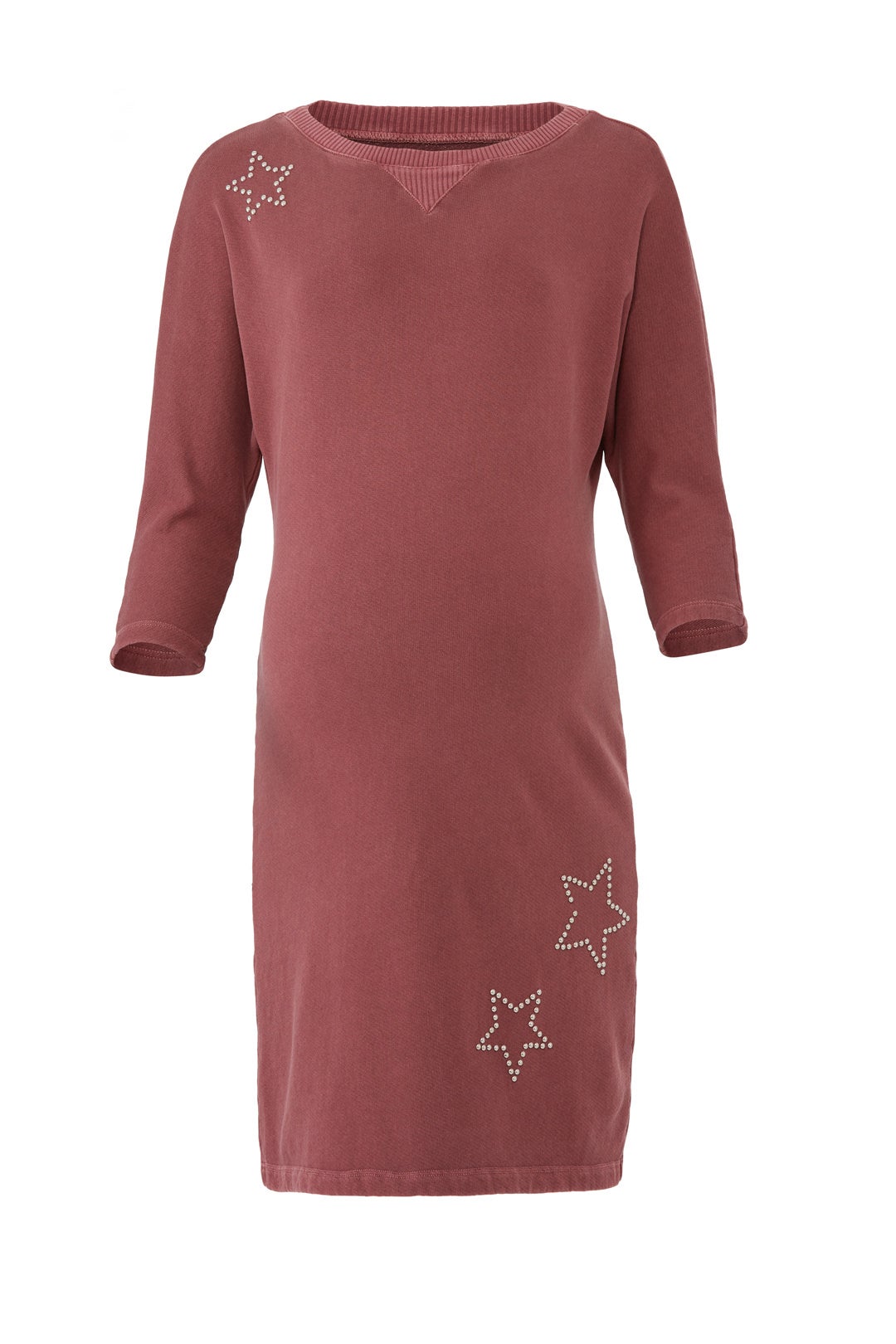 Star Sweatshirt Maternity Dress by MONROW 3