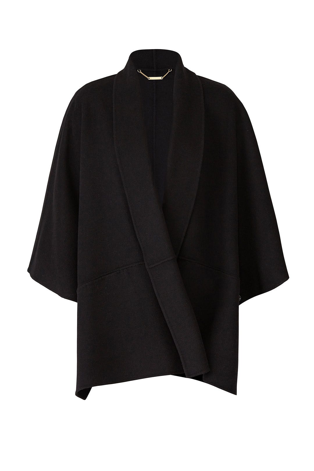 Black Emmylou Sweater Coat by Trina Turk 3