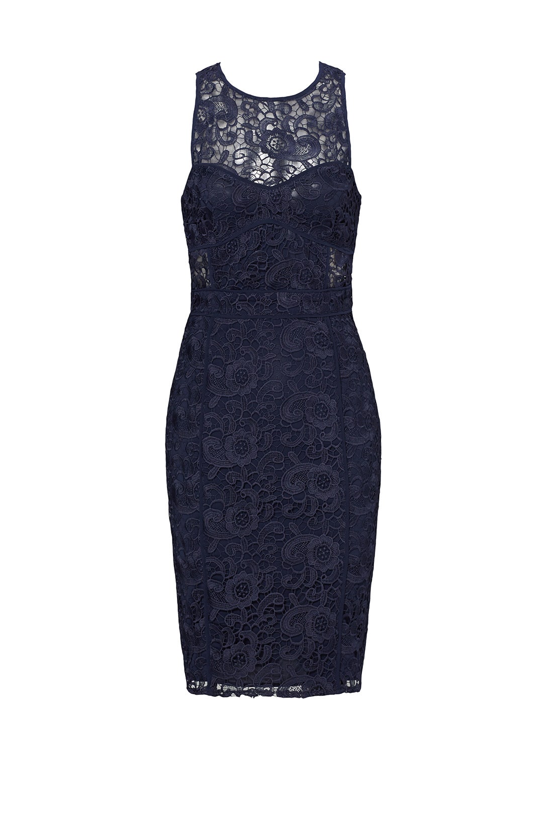 Navy Lace Avenell Dress by LIKELY 3