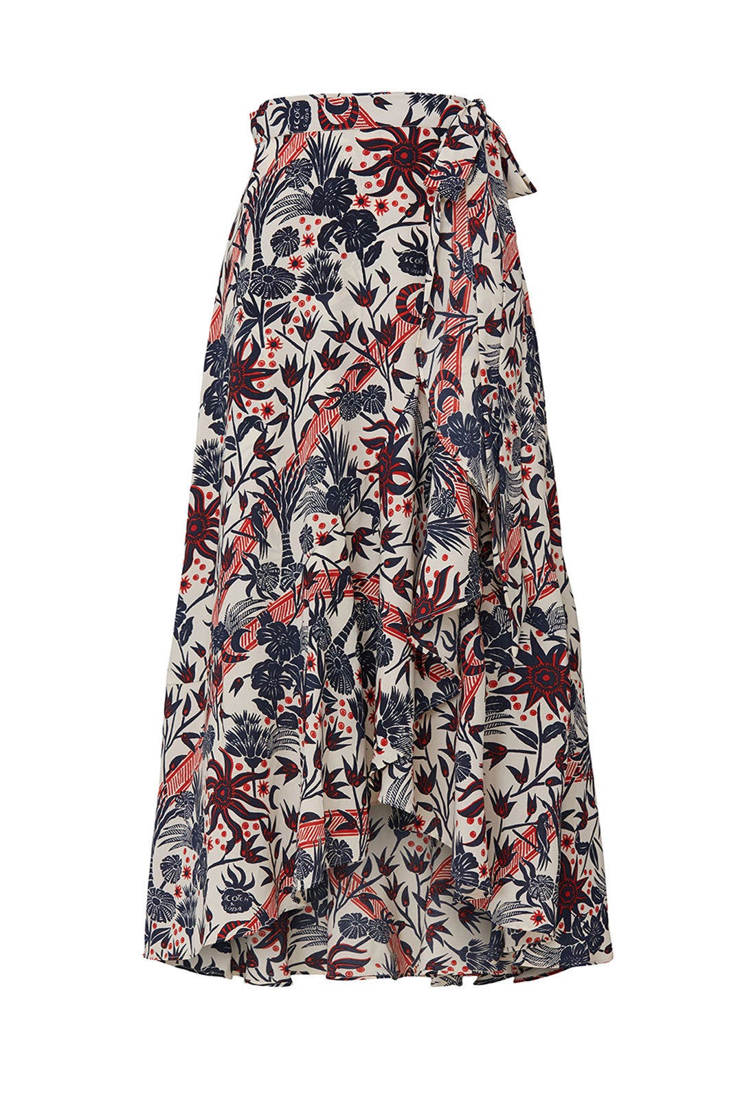 Midi Allover Printed Skirt by Scotch & Soda