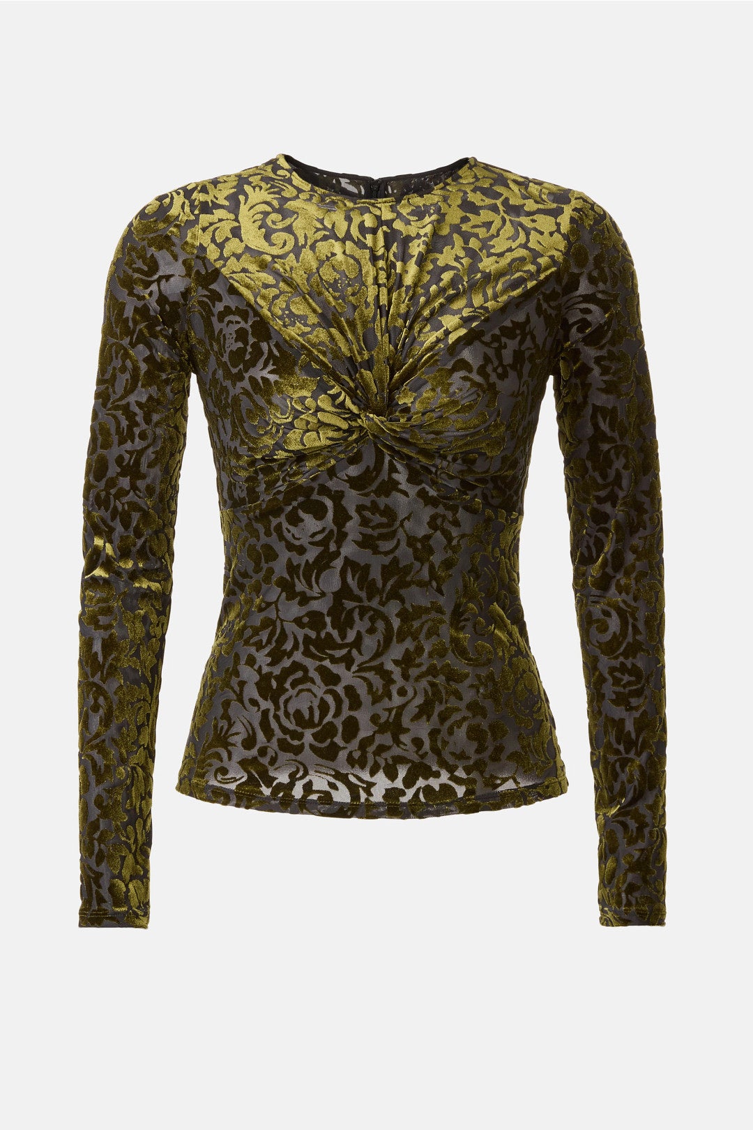 Velvet Burnout Long Sleeve Top by Sea NY x RTR 4