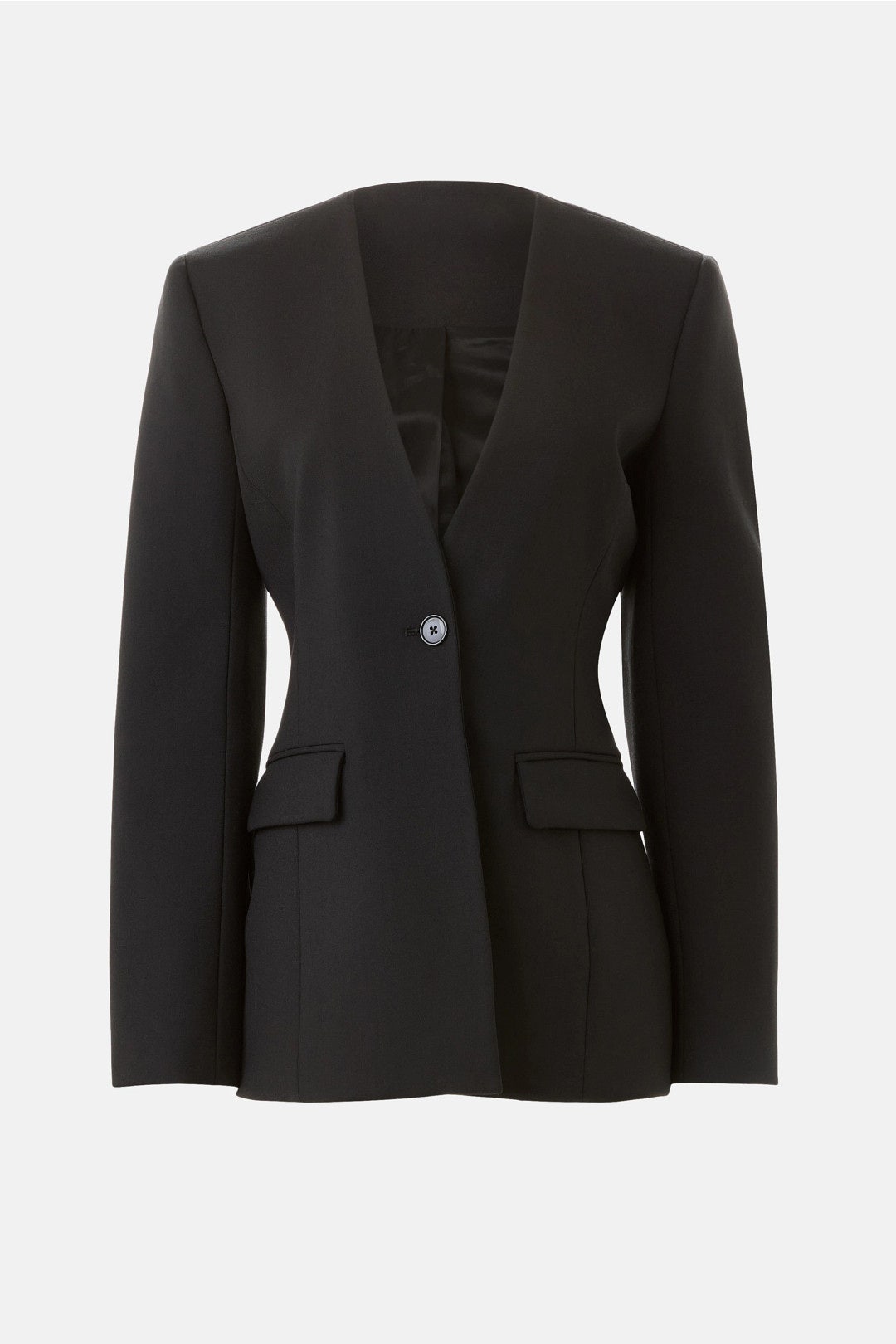 Single Button Minimal Blazer by Argent