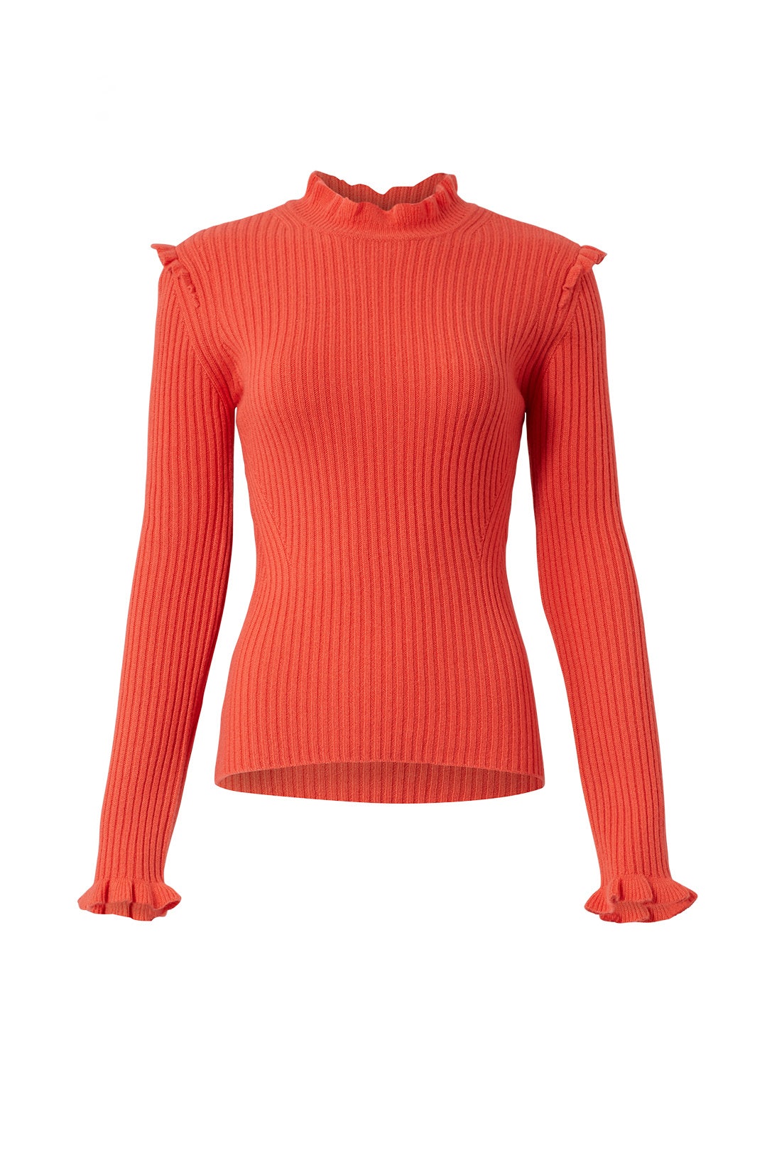 Coral Fitted Sweater by Derek Lam 10 Crosby 3